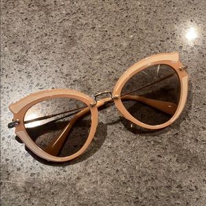 Miu miu Rose pink women’s sunglasses
